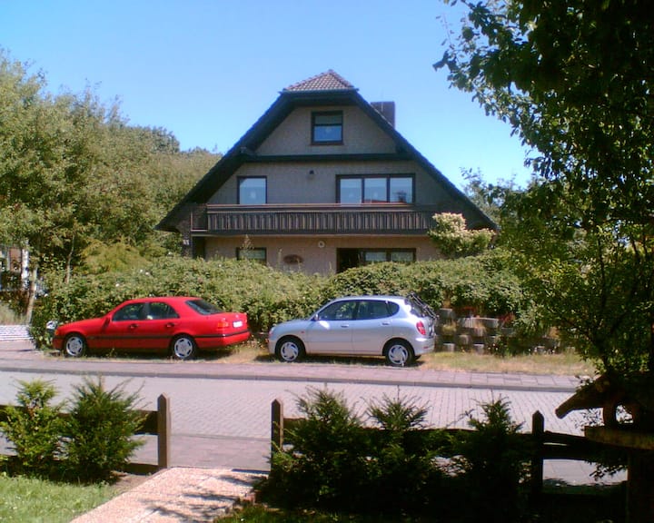 Basement apartment, 200 m from the south beach