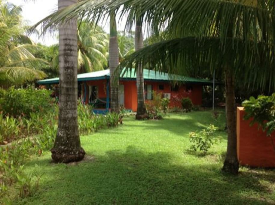 The Cotttage seen from the pool area