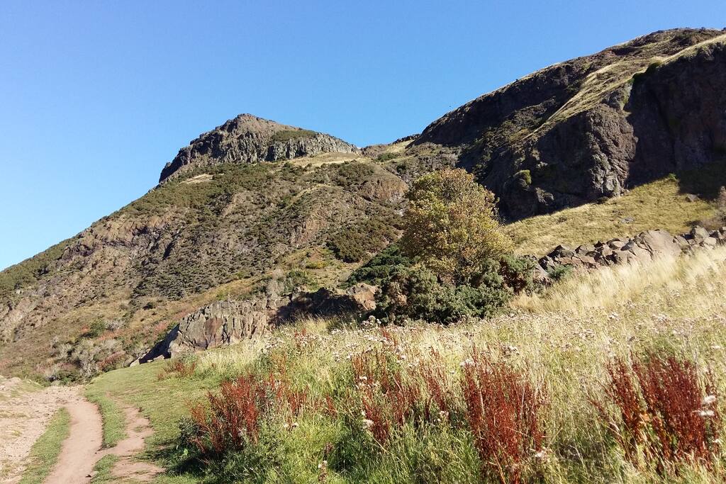 Arthur's Seat is only a short walk away
