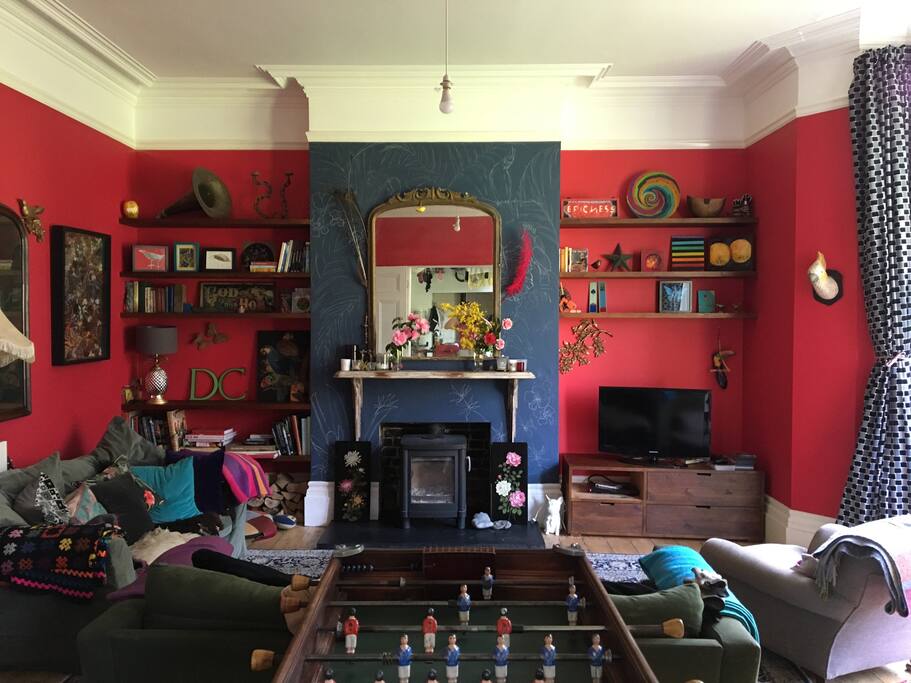 The living room