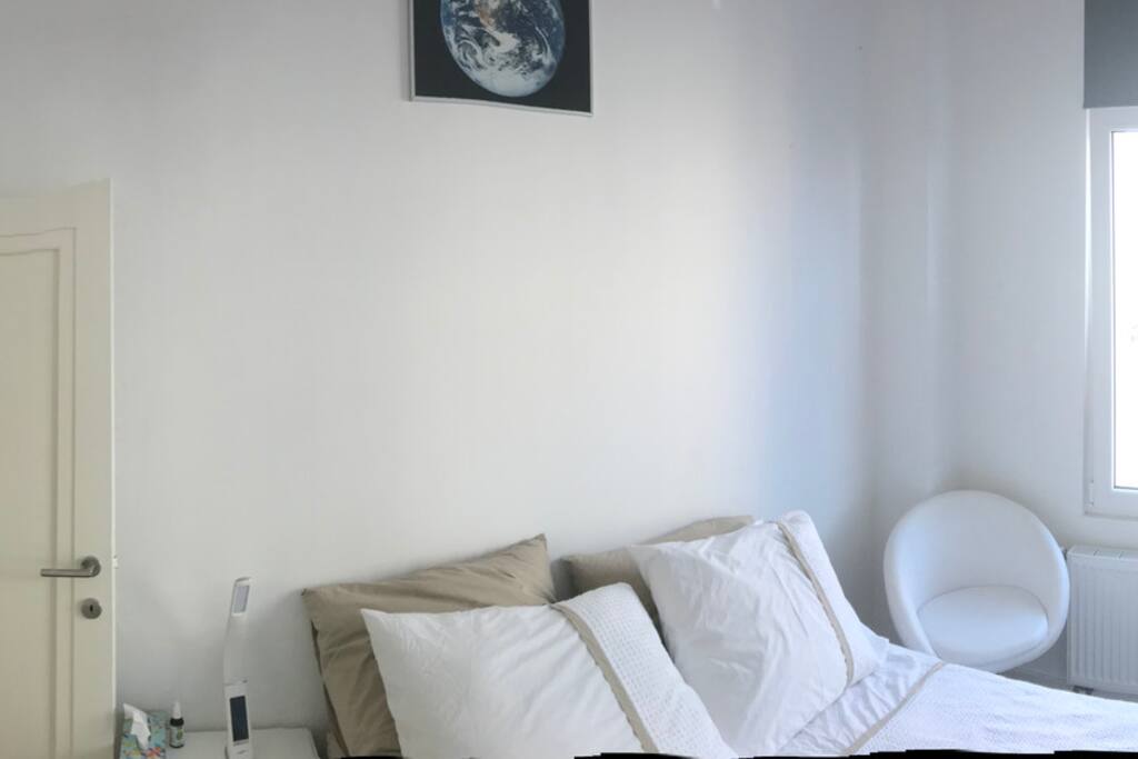 Spacious bedroom