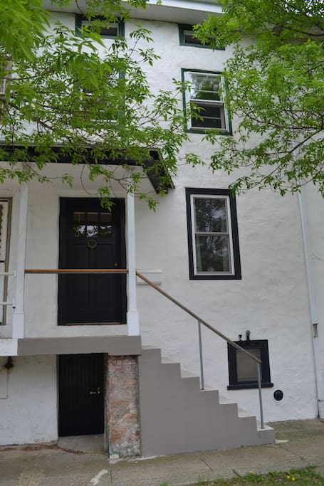 View of front of house - Mill St. side