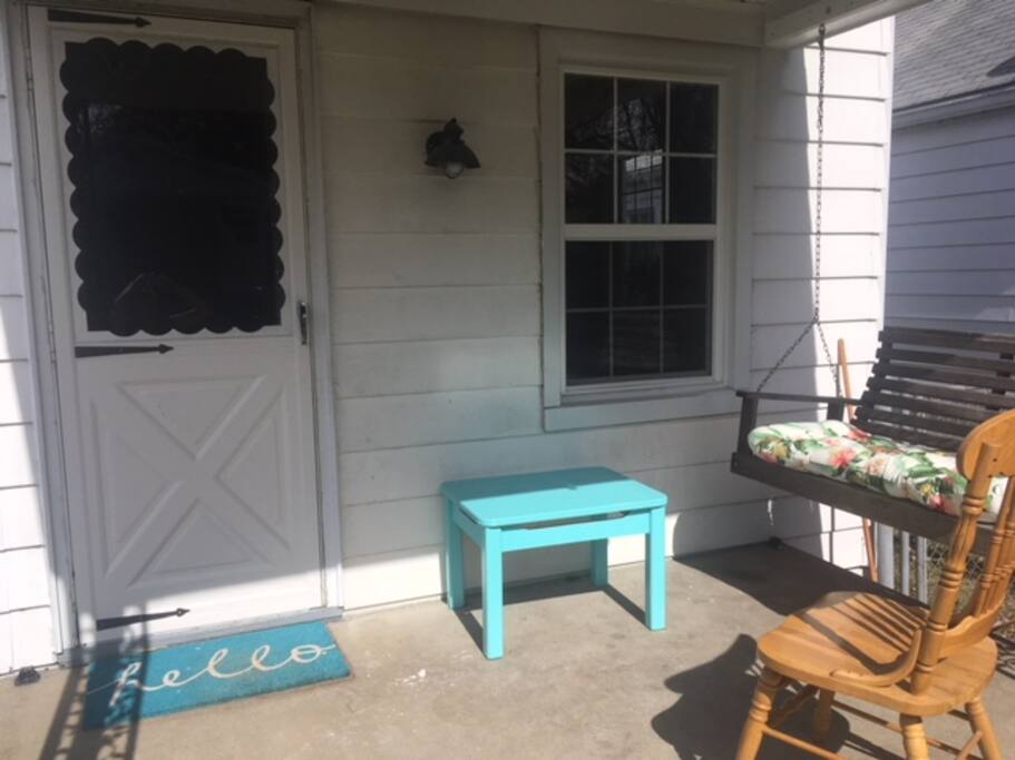 back porch