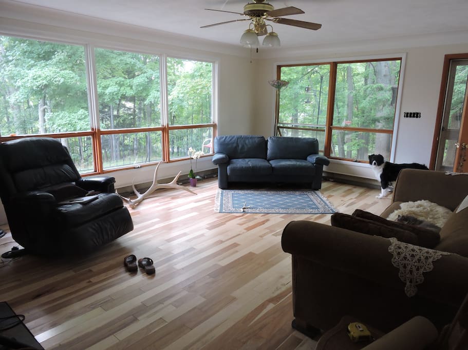 I just installed the hickory wood flooring!