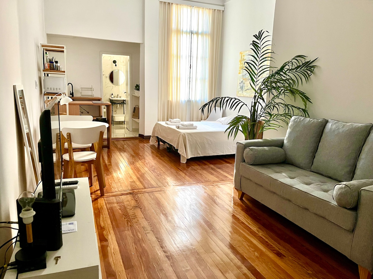 Departamento monoambiente en Recoleta