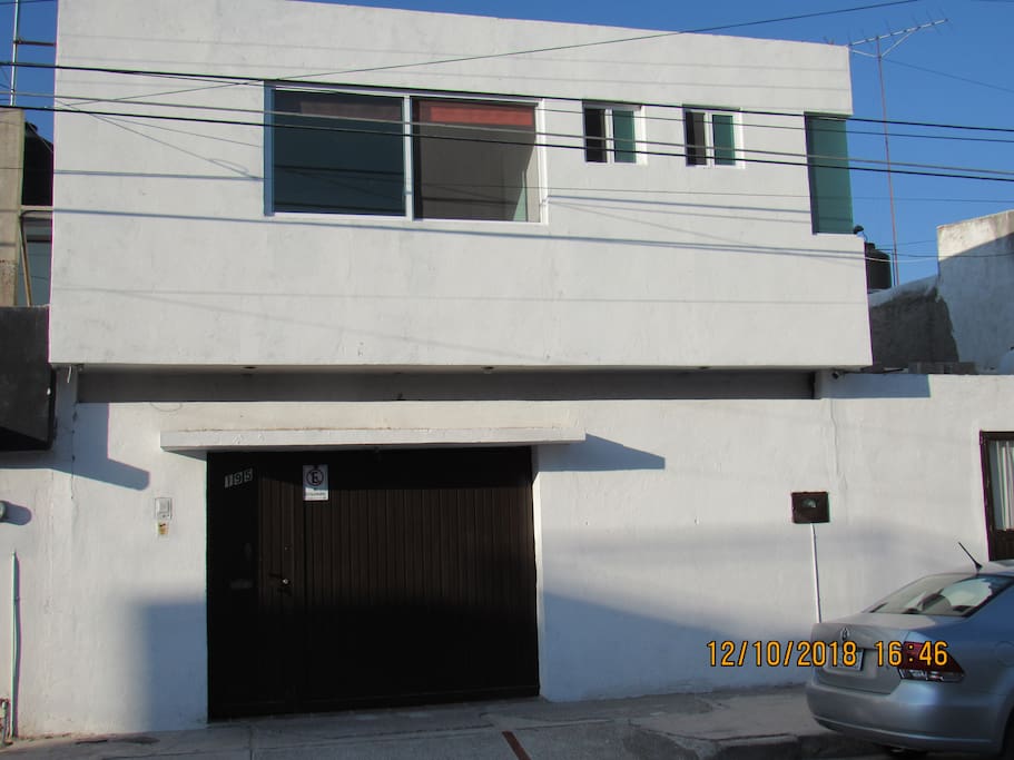 Esta es la fachada de la casa