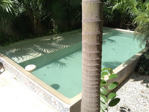 Top Airbnb: Poolside Villa 1. Ground lv 3bdrm. High-speed wifi in Colonia Sodzil Norte