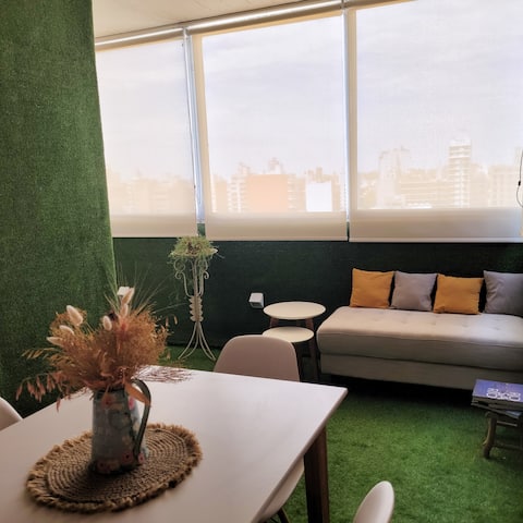 Full bright apartment 2 bedrooms in Rosario