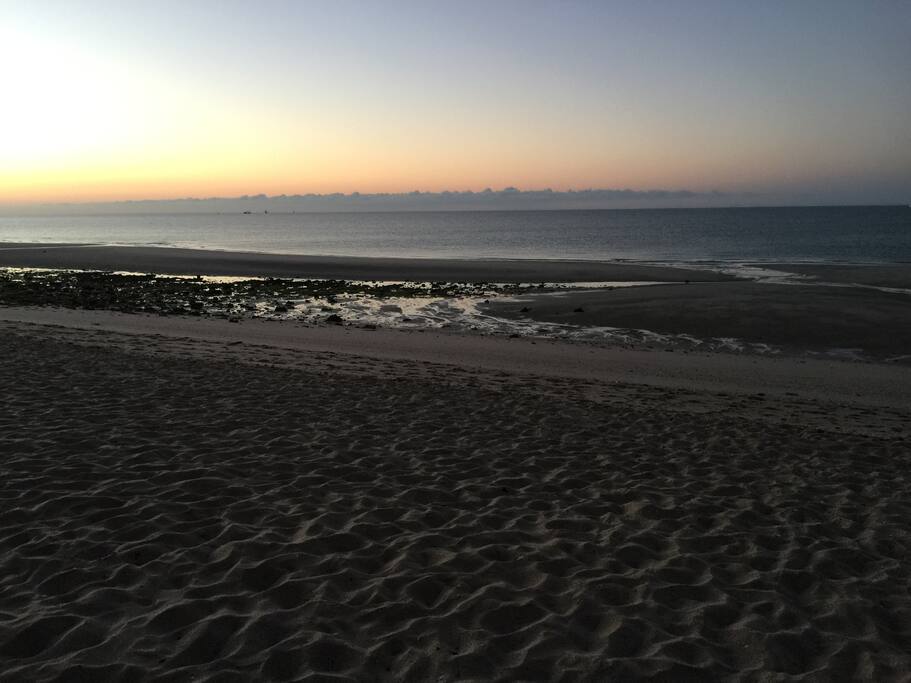 Low tide at sunrise