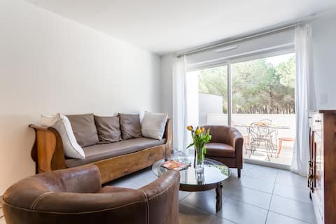 Successful Airbnb property: Quiet apartment, 200 meters from the beach!! in Argelès Sur Mer