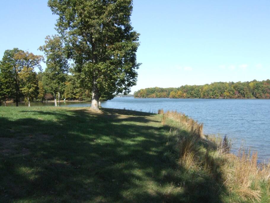 Looking north on main lake