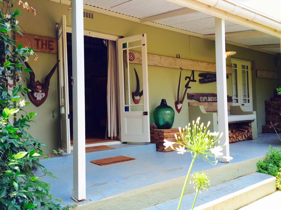Front verandah leading to the front door