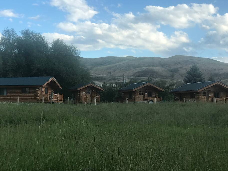 Summer in Salmon, ID is a beautiful time of year. Enjoy it at J&J Cabins!