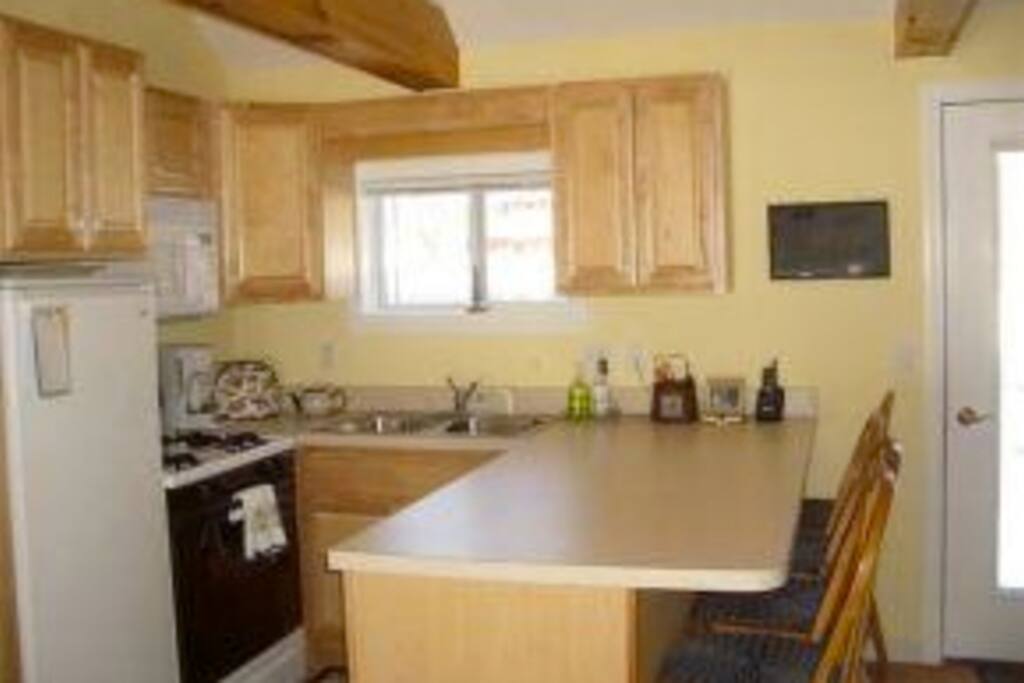 Efficient kitchen.