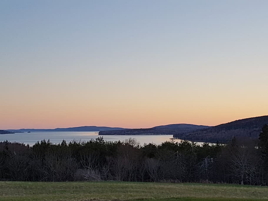 Amazing views of the Bras D'or lakes
