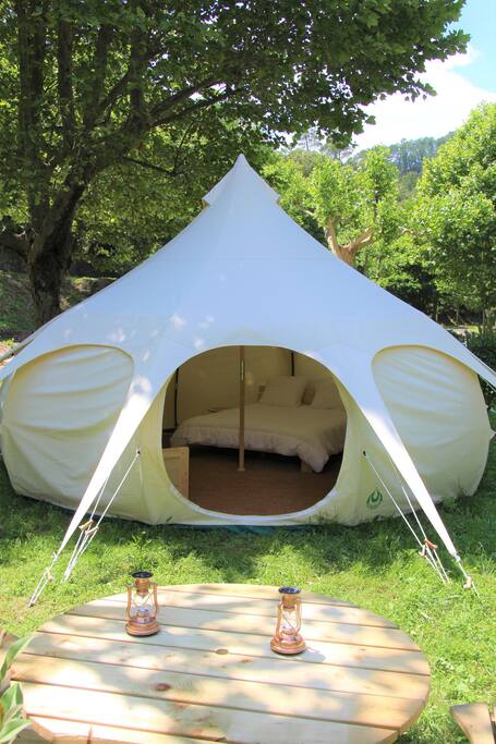 Salon de jardin privé