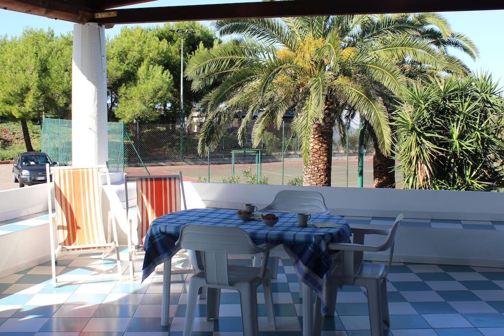 Terrazzo attrezzato