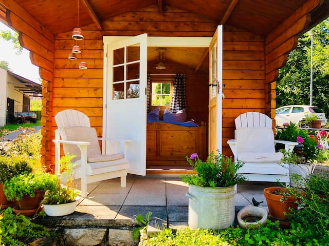 Hüttnbett am Igelsbachsee