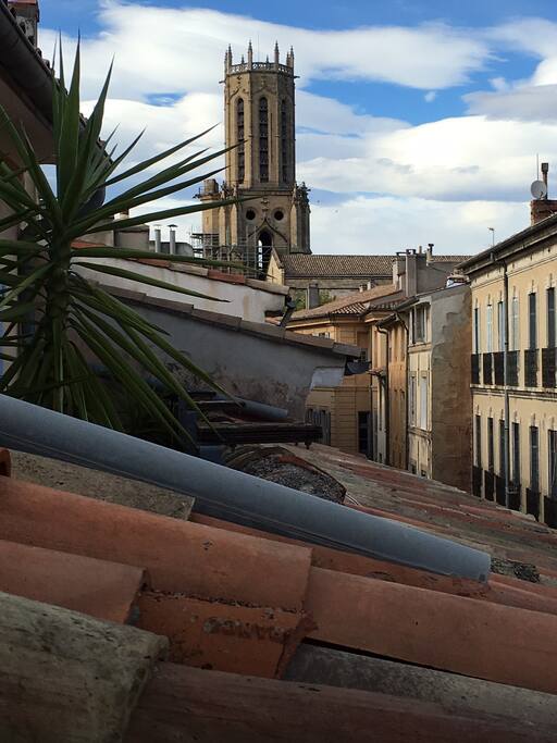 Vue sur la Cathédrale Saint Sauveur