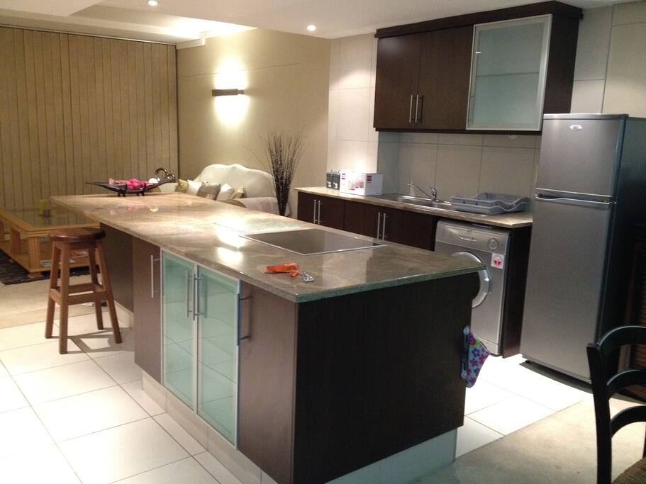 Open plan kitchen