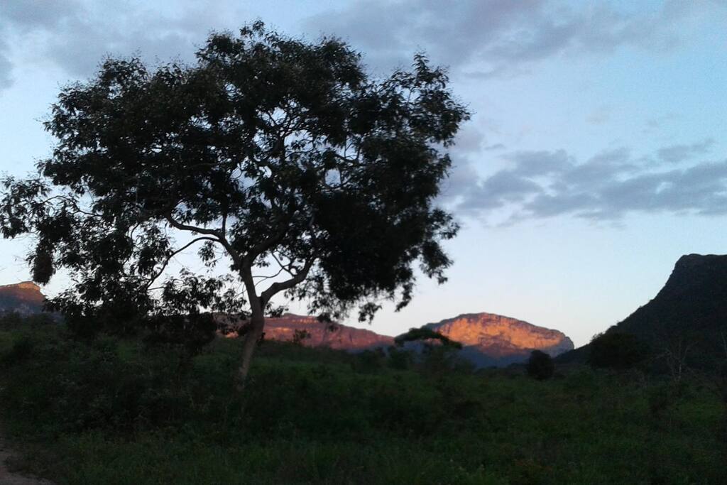 Estrada de acesso