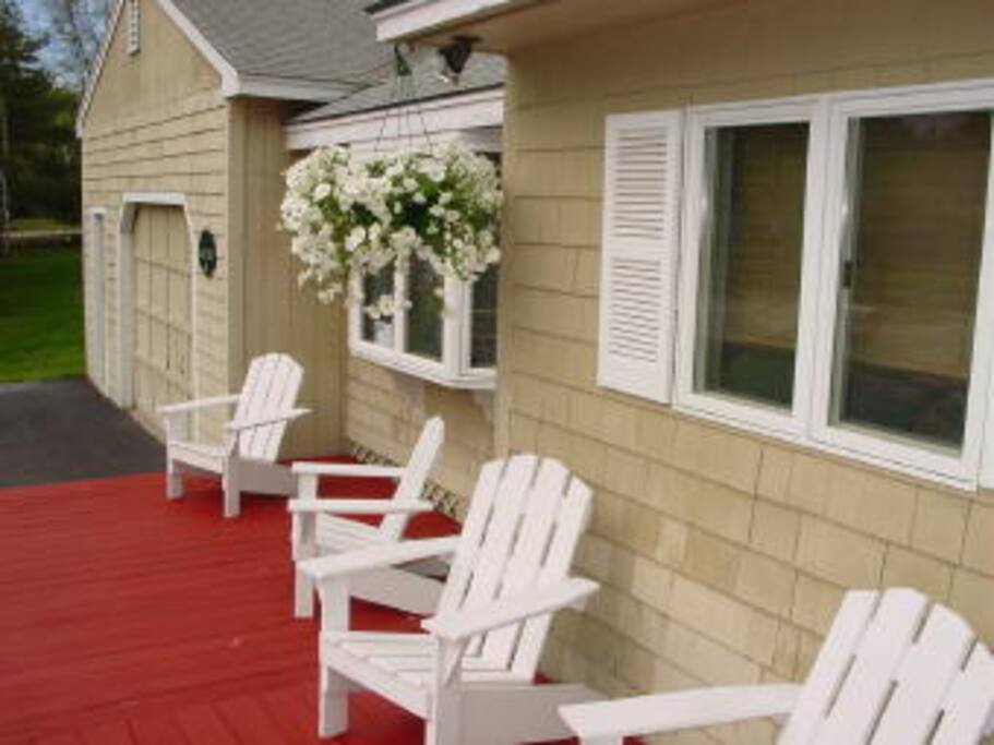 Front deck