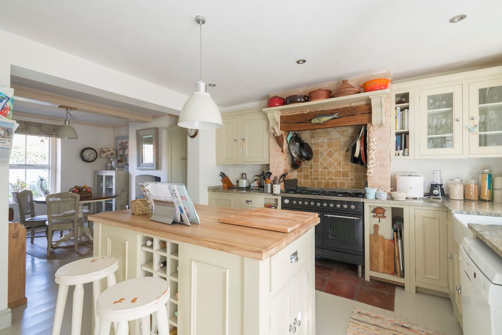 A well equipped and stylish kitchen
