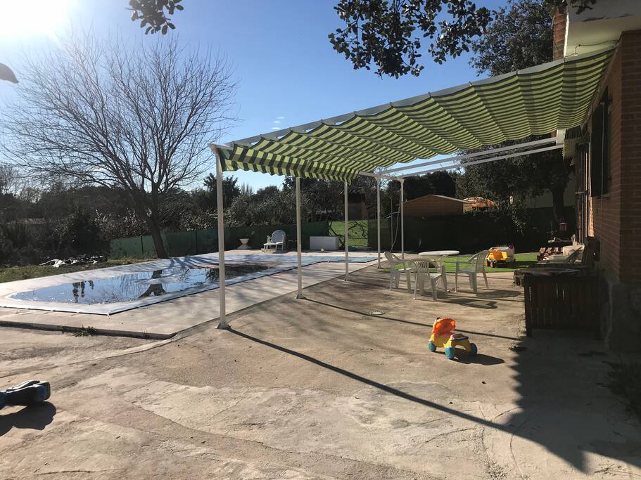 Zona de piscina.