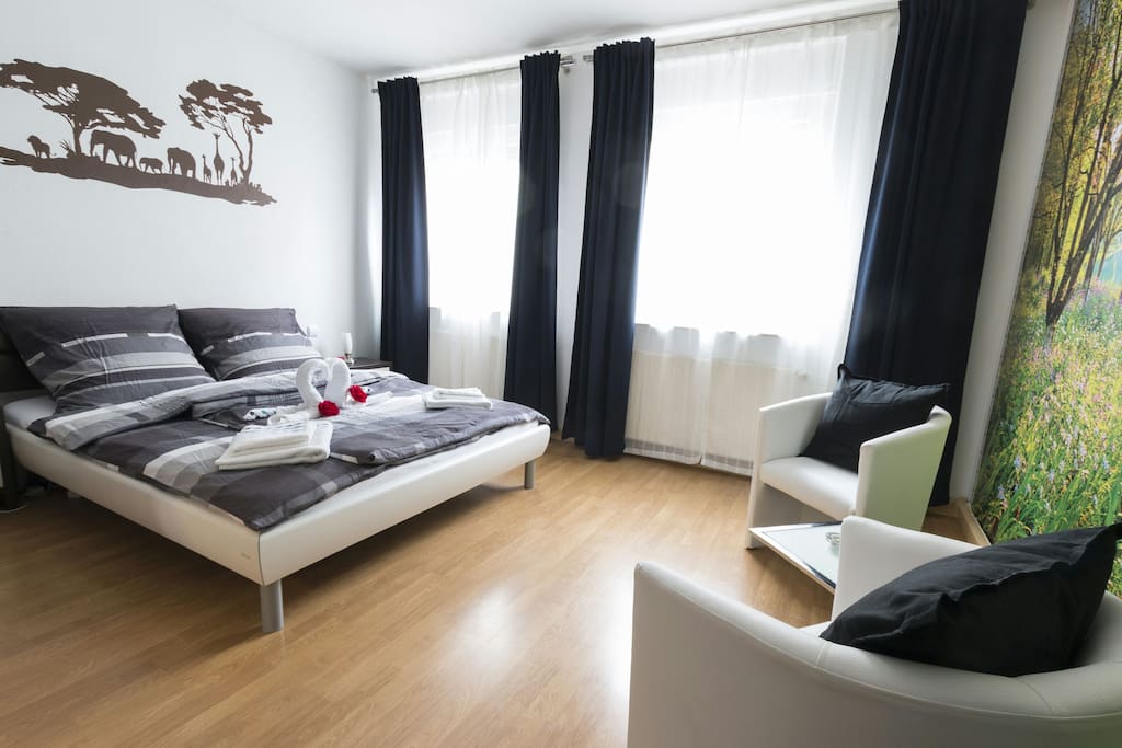 Bedroom & Living
