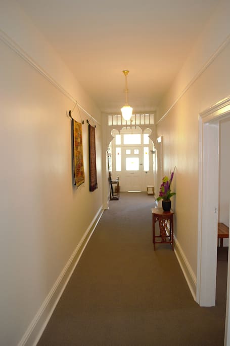 Hallway looking towards front door