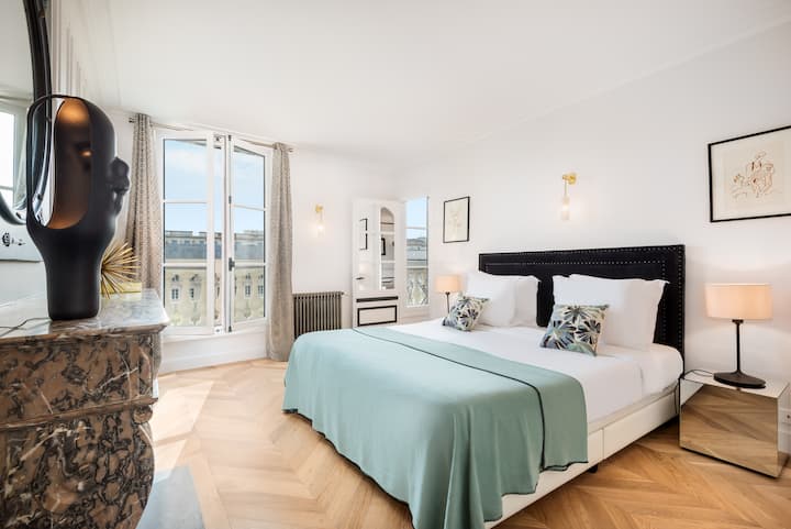 Dormitorio uno con vista