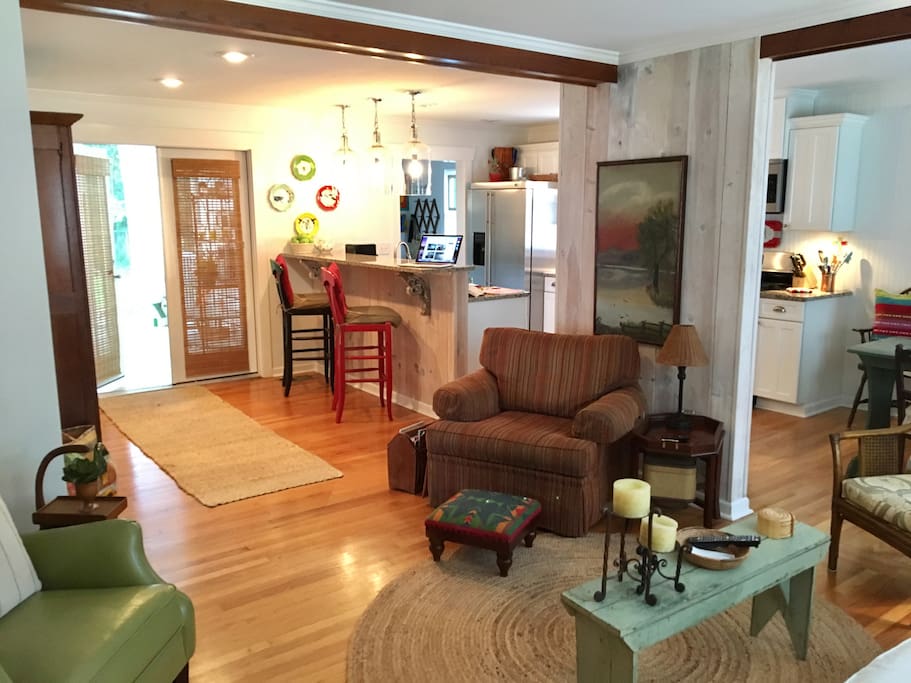Living and Kitchen Area