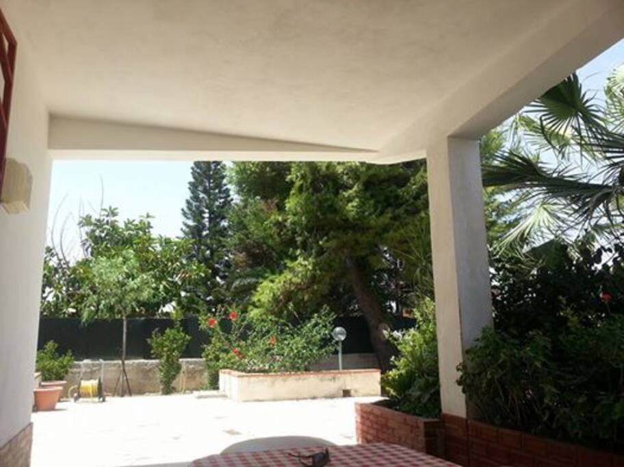 giardino veranda