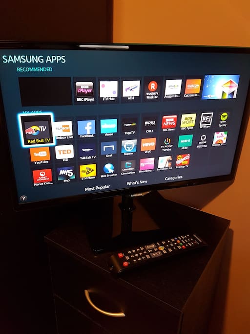 Smart TV in Bedroom