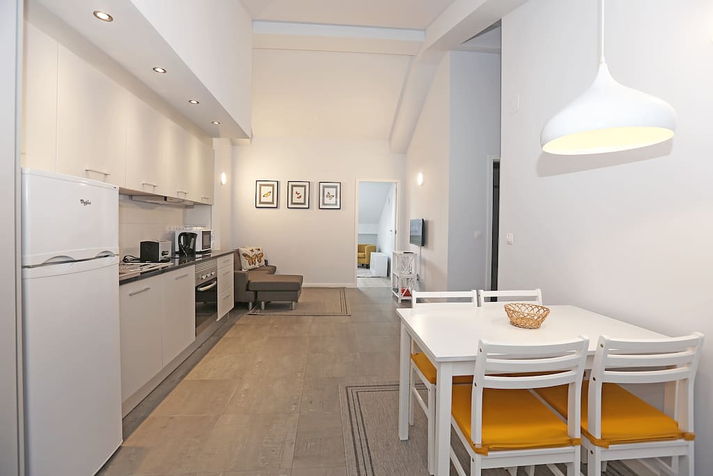 Kitchenette e Sala de estar