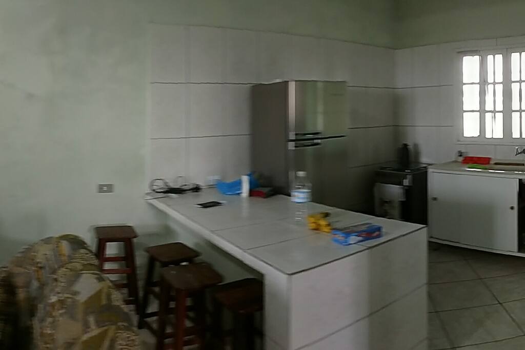Cozinha em estilo americano