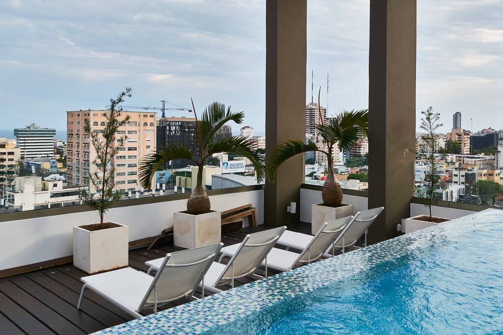 Deck with ocean view