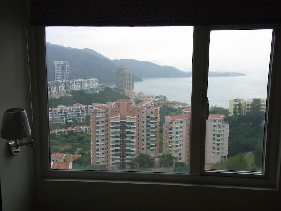 Sea view from the bedroom