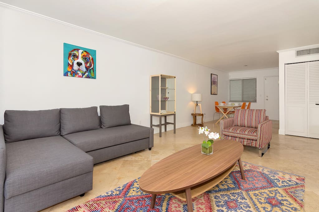 Large living room area