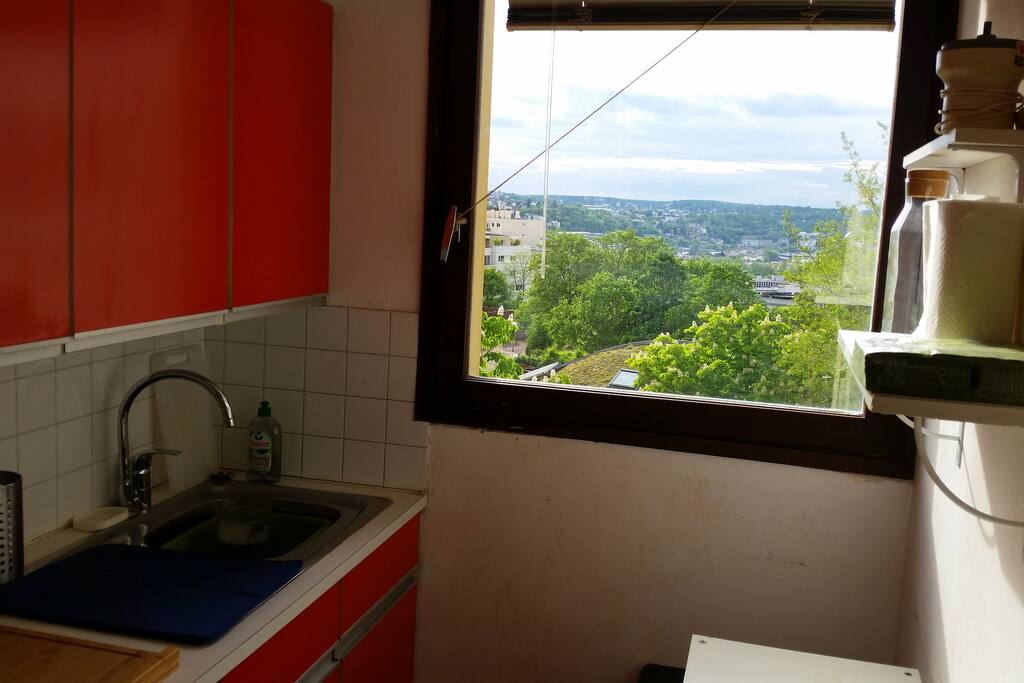 cuisine avec vue