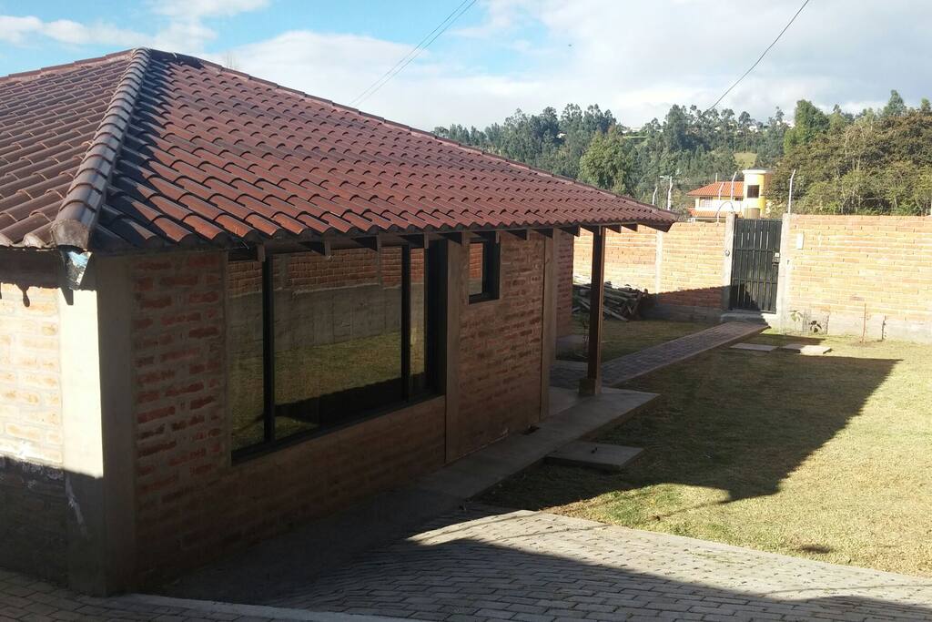 vista externa del patio