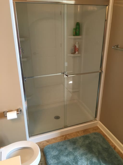 Private bathroom/shower