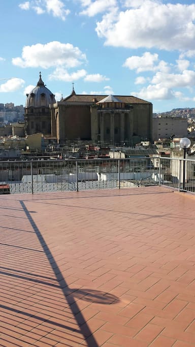Terrazzo con vista sul Duomo