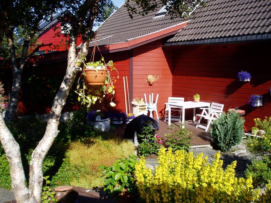 Uteplass bakside