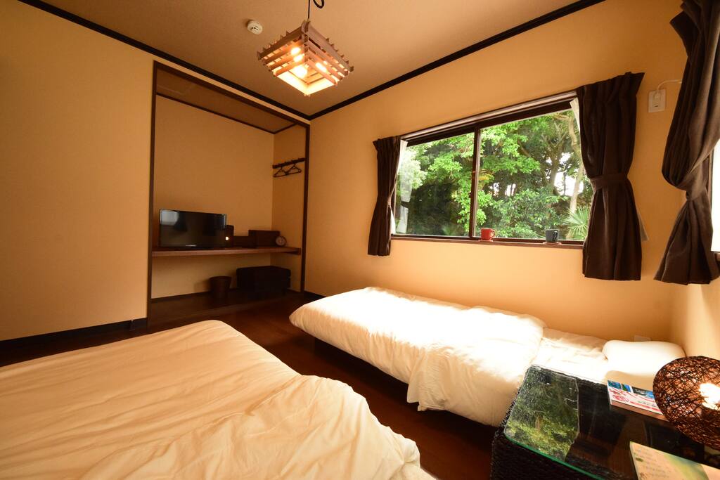 裏山から鳥や虫のさえずりが心地よく響きます♪