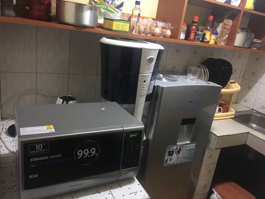 Fully-furnished kitchen
