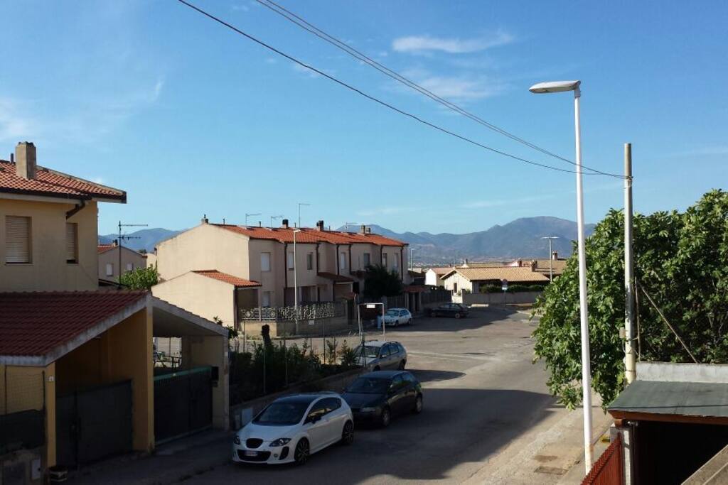VISTA DAL BALCONE DELLA CUCINA