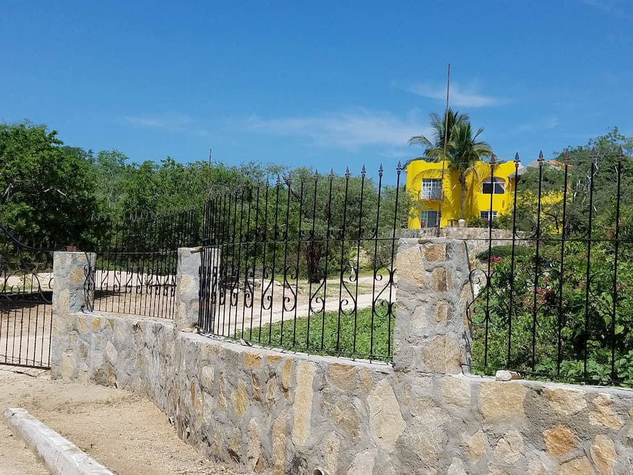 Private Gated Retreat on almost 1 acre!