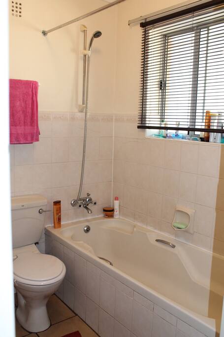 A clean bathtub