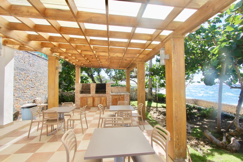 BBQ space.